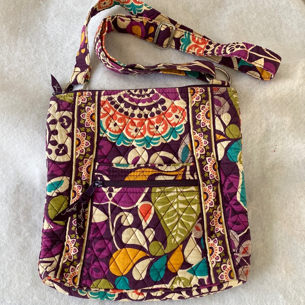 Vera Bradley Purse - Colorful Quilted Crossbody Bag